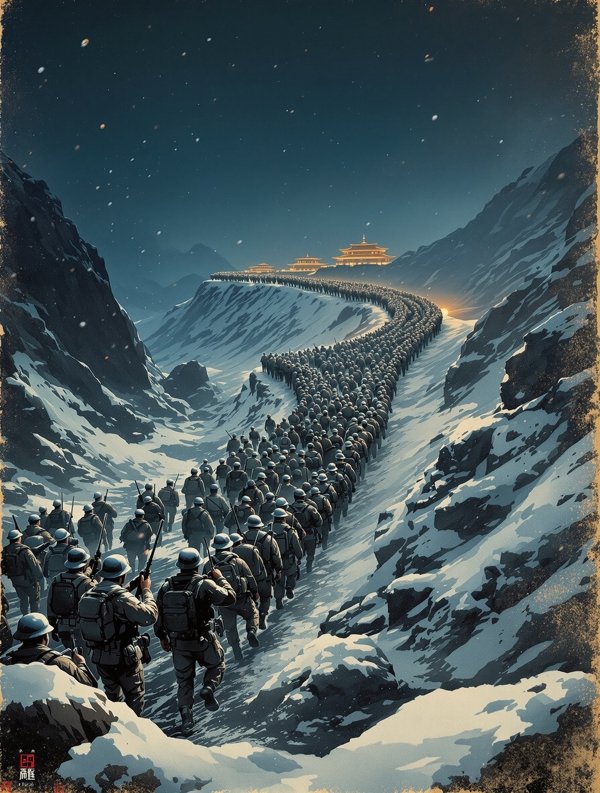 志愿军：雄兵出击（2023）历史影视海报